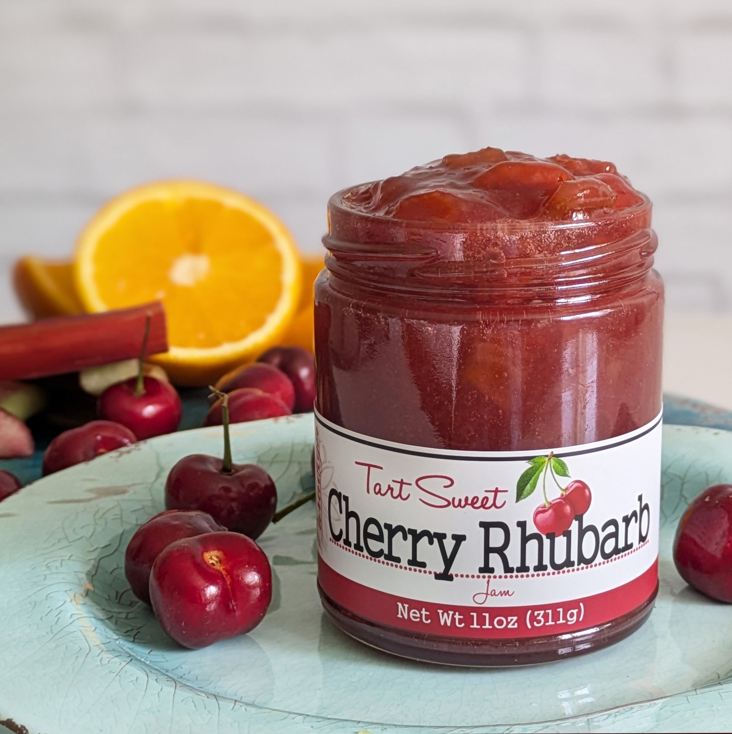 Paradigm Foodworks Cherry Rhubarb Jam