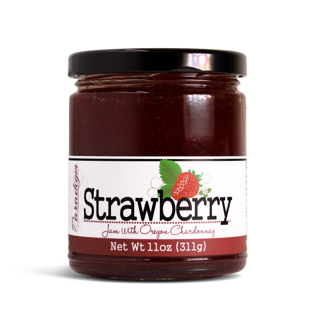 Strawberry Jam with Oregon Chardonnay