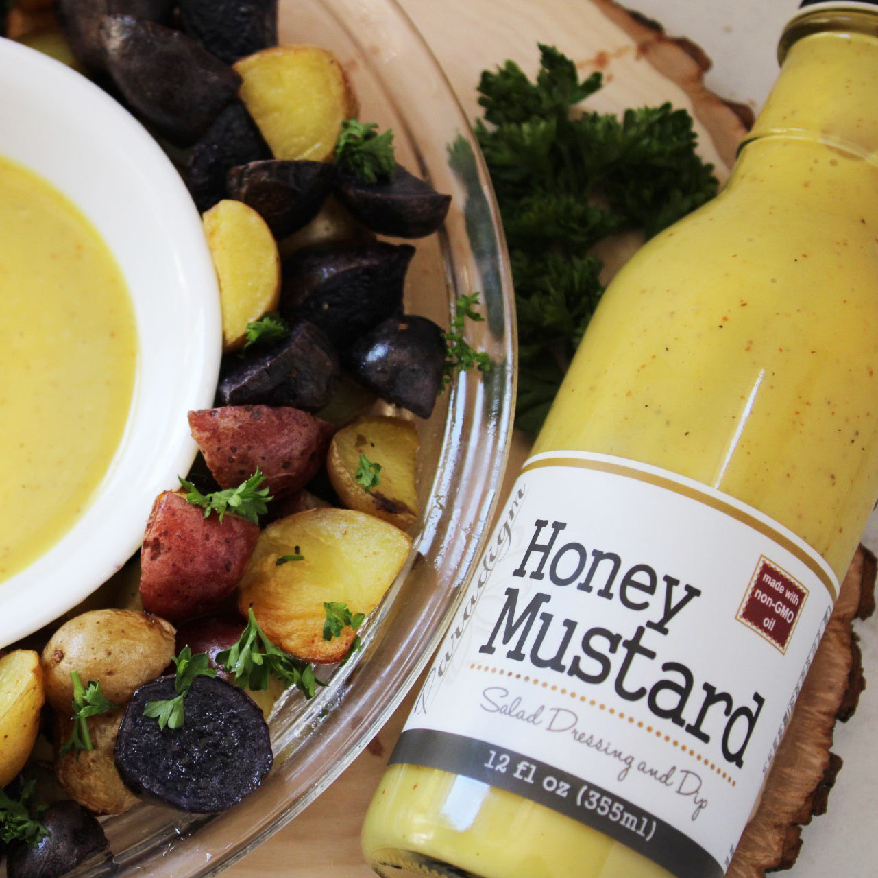 mellow yellow honey and mustard dressing Delicious Broccoli Quinoa Salad with Mellow Yellow Honey & Mustard Dressing