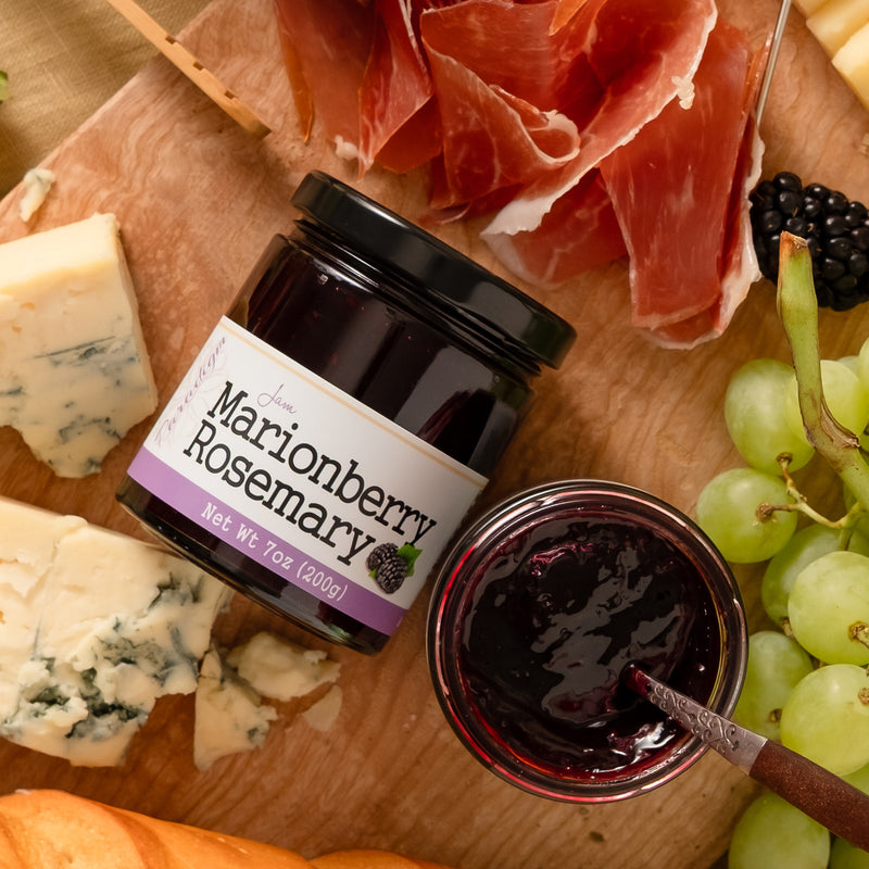 Marionberry Rosemary Jam